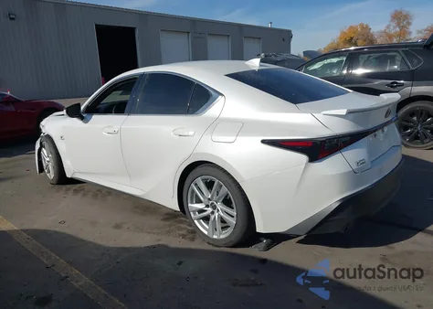 2021 Lexus Is 300 z USA, uszkodzony, nr VIN JTHC81F2XM5046222